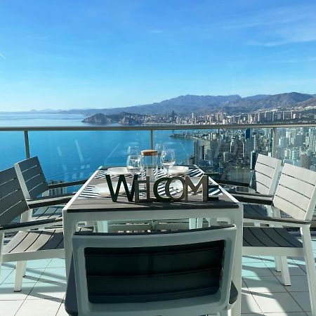 Skyline 41 Gran Lujo, Terraza Grande Y Vistas Al Mar - Planta 41 Apartamento Benidorm Exterior foto