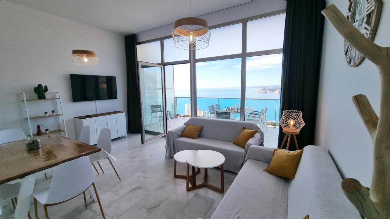Skyline 41 Gran Lujo, Terraza Grande Y Vistas Al Mar - Planta 41 Apartamento Benidorm Exterior foto