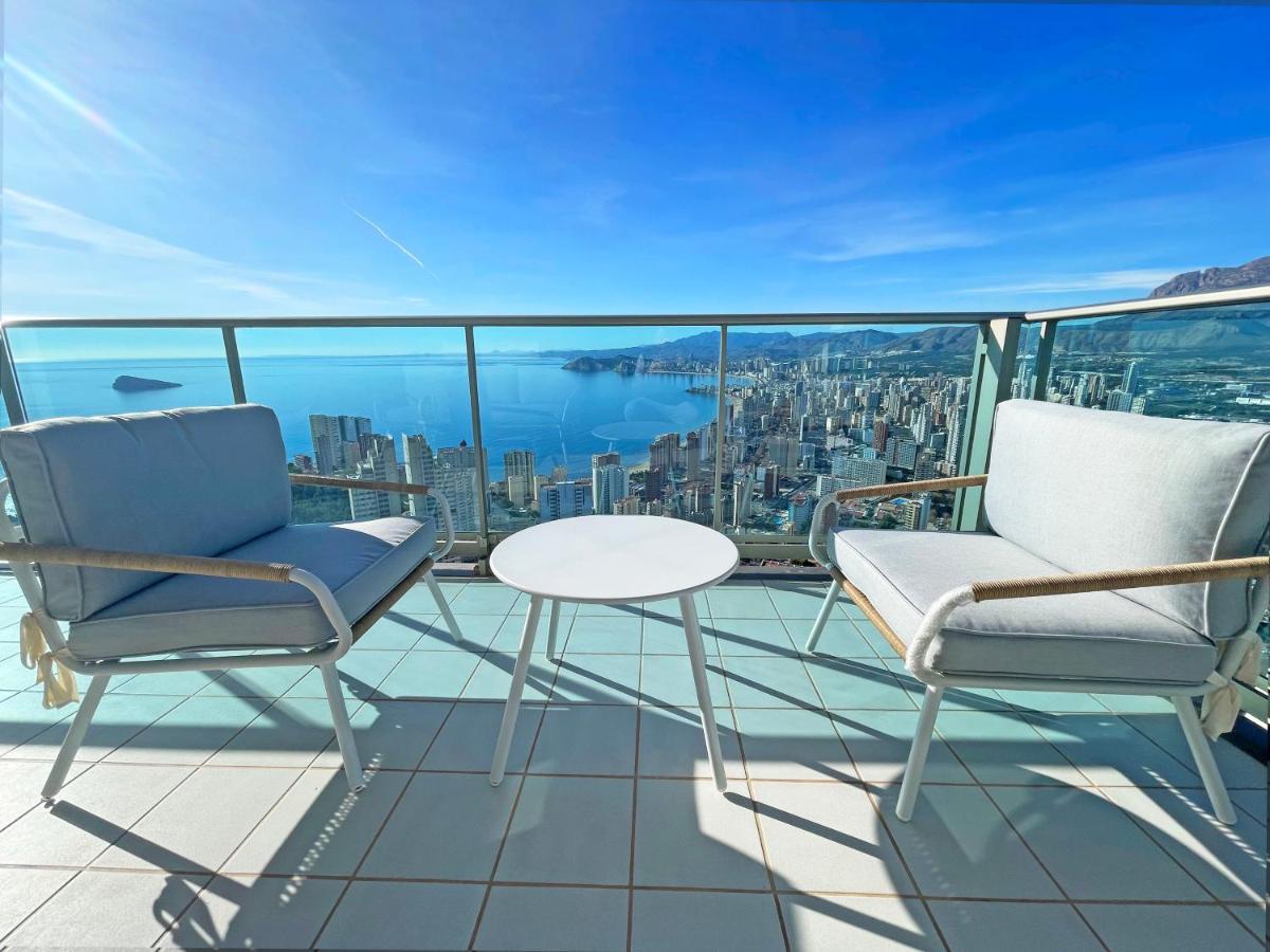 Skyline 41 Gran Lujo, Terraza Grande Y Vistas Al Mar - Planta 41 Apartamento Benidorm Exterior foto