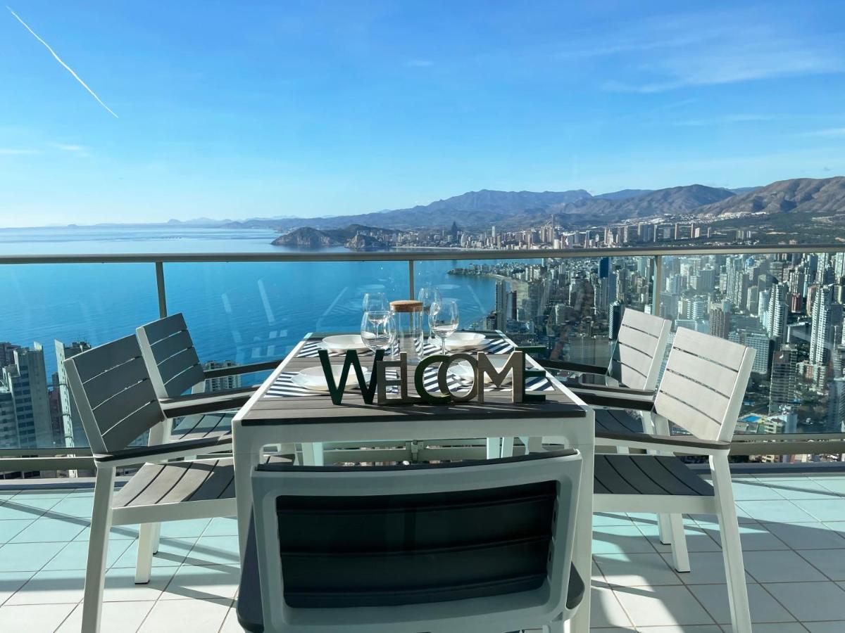 Skyline 41 Gran Lujo, Terraza Grande Y Vistas Al Mar - Planta 41 Apartamento Benidorm Exterior foto
