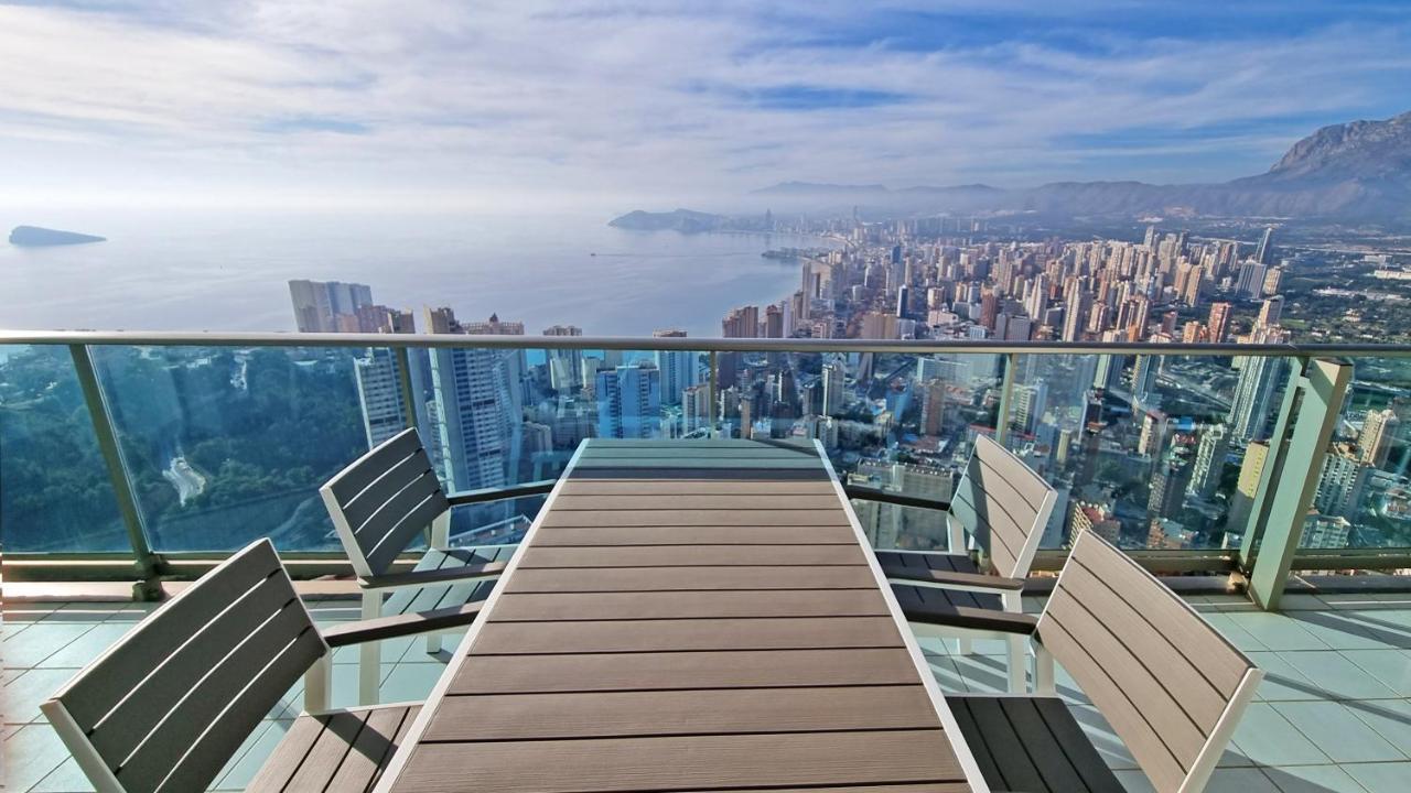 Skyline 41 Gran Lujo, Terraza Grande Y Vistas Al Mar - Planta 41 Apartamento Benidorm Exterior foto