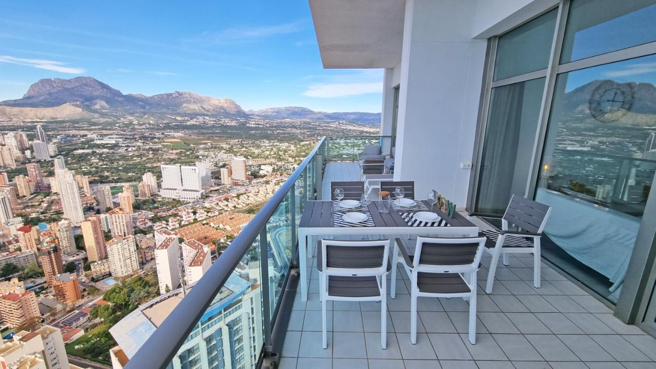 Skyline 41 Gran Lujo, Terraza Grande Y Vistas Al Mar - Planta 41 Apartamento Benidorm Exterior foto