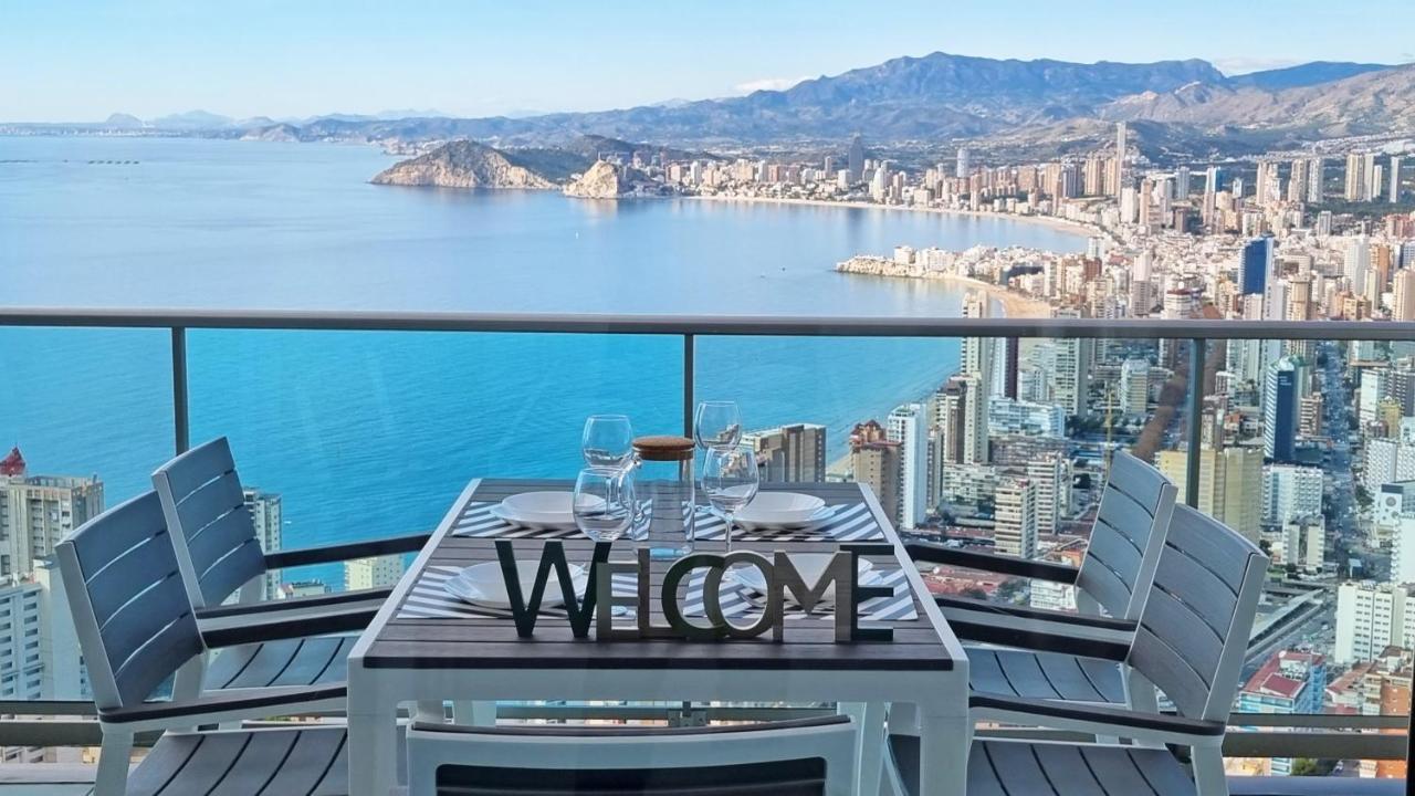 Skyline 41 Gran Lujo, Terraza Grande Y Vistas Al Mar - Planta 41 Apartamento Benidorm Exterior foto