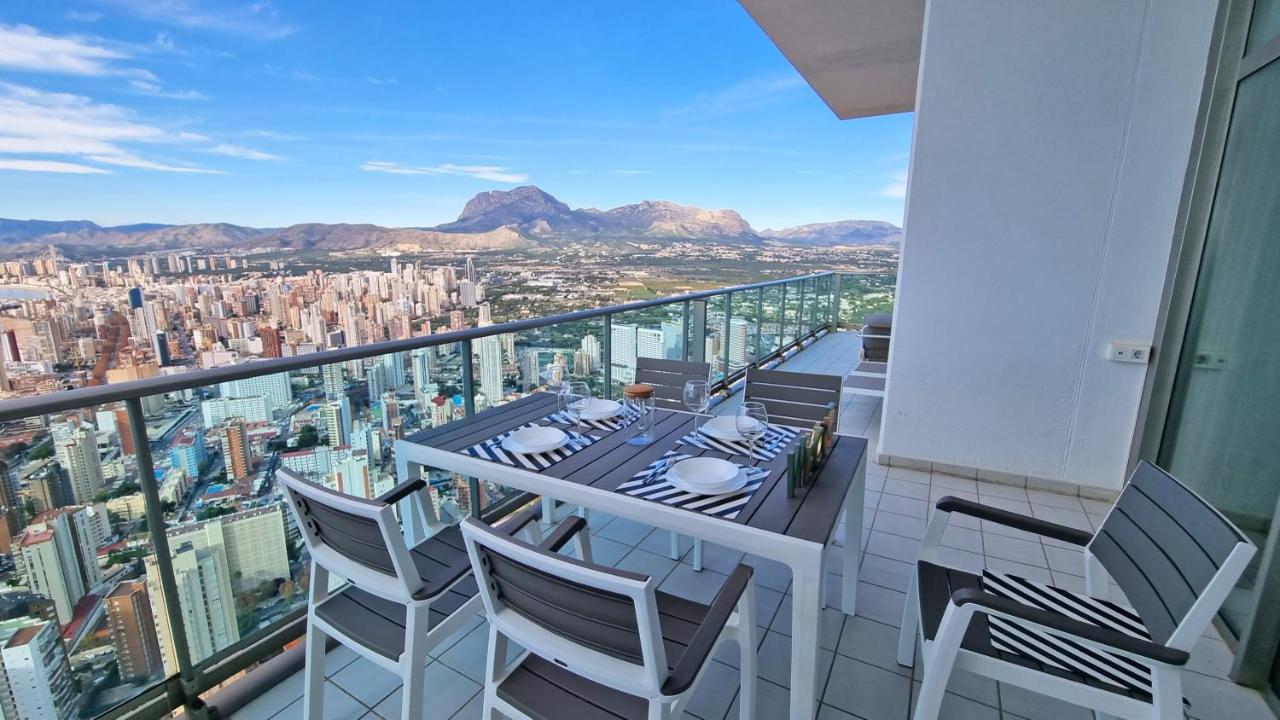 Skyline 41 Gran Lujo, Terraza Grande Y Vistas Al Mar - Planta 41 Apartamento Benidorm Exterior foto