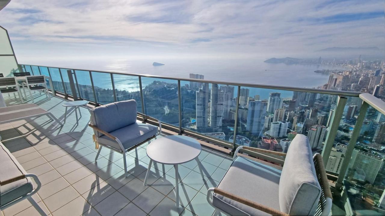 Skyline 41 Gran Lujo, Terraza Grande Y Vistas Al Mar - Planta 41 Apartamento Benidorm Exterior foto
