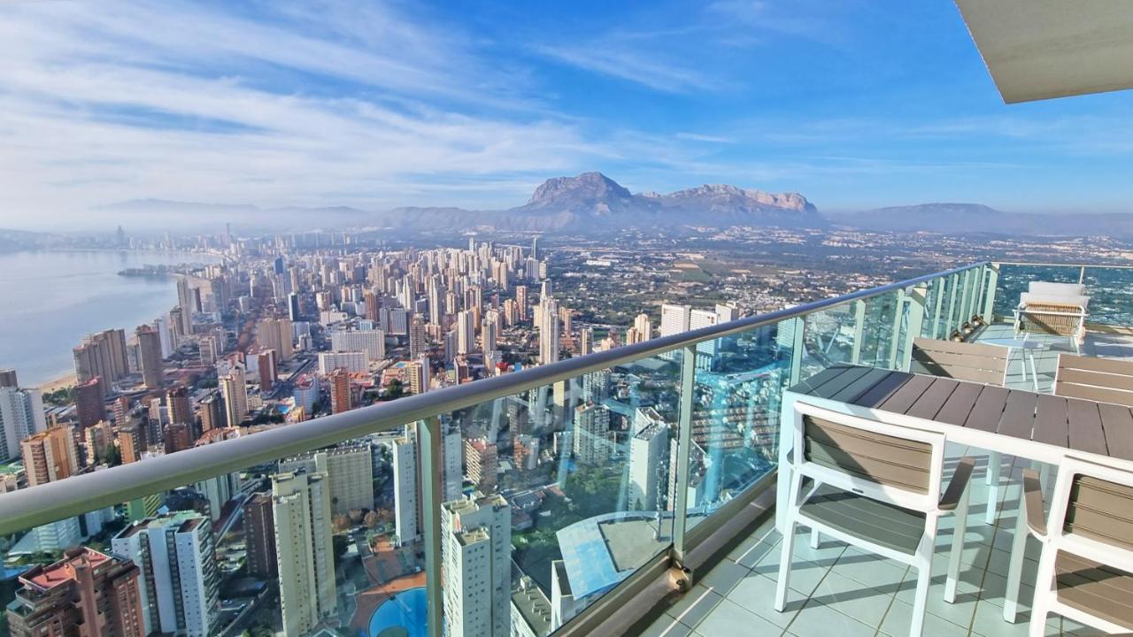 Skyline 41 Gran Lujo, Terraza Grande Y Vistas Al Mar - Planta 41 Apartamento Benidorm Exterior foto